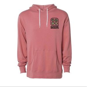 Summer Sessions "Classic" Dusty Rose Hoodie